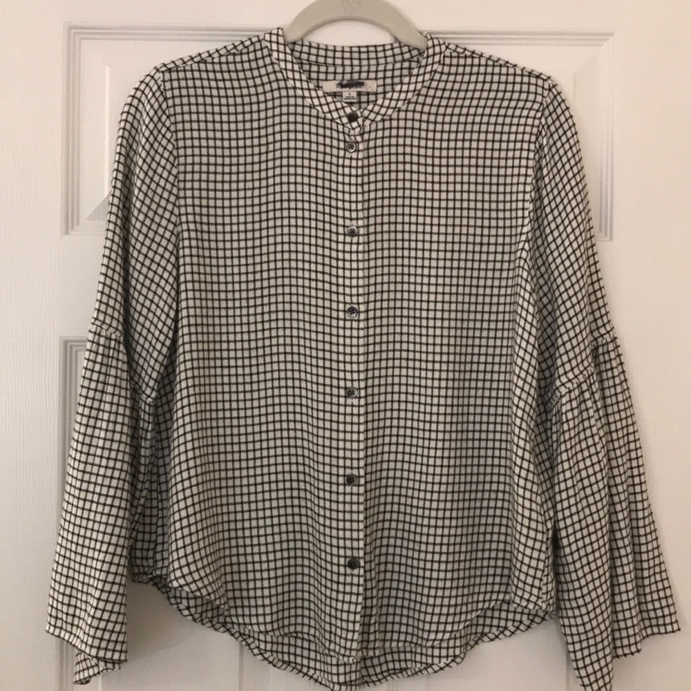 Madewell Bell-Sleeve Button-Down Shirt